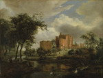 ₴ Картина пейзаж известного художника от 241 грн.: Руины замка Бредероде
