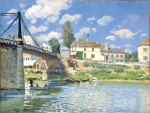 ₴ Репродукция пейзаж от 317 грн.: Мост в Вильнев-ла-Гарен