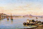 ₴ Купить картину море художника от 184 грн.: Неаполитанский залив