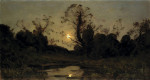 Купите картину художника от 166 грн: Восход луны