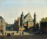 Картина городской пейзаж от 219 грн.: Вид на Бинненхоф, Гаага