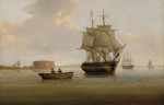 Картина море от 193 грн.: Замок Уильям, Нью-Йорк гавань