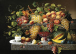 ₴ Репродукция натюрморт от 241 грн.: Натюрморт с фруктами