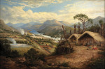 ₴ Репродукция пейзаж от 217 грн.: Окрестности на Уаикато