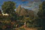 ₴ Картина пейзаж художника от 166 грн: Меркурий и Баттус
