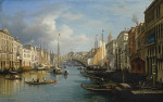 Картина городской пейзаж от 169 грн.: Венеция, вид на Гранд-канал и мост Риальто с юга