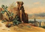 Купите картину художника от 192 грн: Древние руины возле Мессины, Сицилия