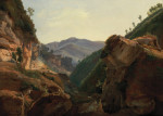 Купите картину художника от 192 грн: Горный пейзаж с дорогой в Неаполь