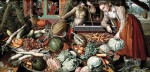Картина бытовой жанр известного художника от 129 грн.: Рыночная сцена