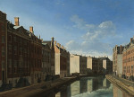 Картина городской пейзаж от 219 грн.: Изгиб в Херенграхт, Амстердам