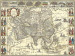 ₴ Древние карты высокого разрешения от 241 грн.: Новая Азия
