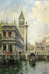 Купить картину городской пейзаж от 183 грн.: Пьяцца Сан-Марко, Венеция 