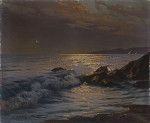 ⚓Картина морской пейзаж художника от 260 грн.: Ломая волны