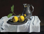 Купить натюрморт современного художника от 204 грн.: Отражение лимона