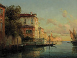 ₴ Репродукция городской пейзаж от 241 грн.: Вид Венеции