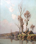 Купить картину пейзаж от 196 грн: Старая мельница в Понсо