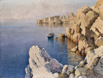 Купить картину море от 199 грн.: Бухта в Дубровнике