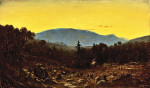 ₴ Репродукция пейзаж от 193 грн.: Гора Хантер, Катскилл