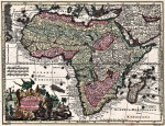 ₴ Древние карты высокого разрешения от 356 грн.: Африка