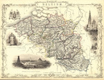 ₴ Древние карты высокого разрешения от 325 грн.: Бельгия