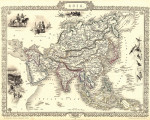 ₴ Стародавні карти високої роздільної здатності від 309 грн.: Азія