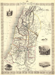 ₴ Древние карты высокого разрешения от 263 грн.: Древняя Палестина