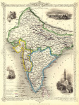 ₴ Стародавні карти високої роздільної здатності від 257 грн.: Британська Індія