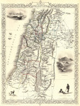 ₴ Стародавні карти високої роздільної здатності від 257 грн.: Сучасна Палестина