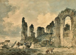 Купить картину пейзаж от 179 грн: Руины дворца Савой, Лондон