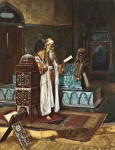 Картина бытовой жанр художника от 208 грн.: Могила султана Мехмеда