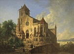 Картина городской пейзаж от 194 грн.: Пейзаж с церковью