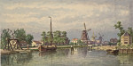 Картина городской пейзаж художника от 139 грн.: Буренветеринг