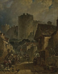Купить картину пейзаж художника от 200 грн: Замок Конвей, Северный Уэльс