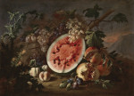 Репродукция натюрморт от 229 грн.: Натюрморт с фруктами и цветами