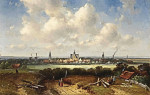 ₴ Репродукция пейзаж от 211 грн.: Вид голландского города