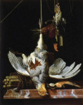 ₴ Картина натюрморт художника от 145 грн.: Охотничий натюрморт с куропаткой