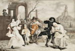 Картина бытовой жанр художника от 166 грн.: Танец для старого музыканта