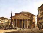 ₴ Репродукция городской пейзаж от 355 грн.: Пантеон