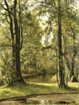 ₴ Репродукция картины пейзаж от 146 грн: Осень на Крестовском острове