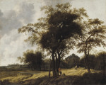 Купить картину пейзаж художника от 193 грн: Парк дворца Хейс-тен-Бос