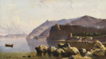₴ Купить картину море художника от 159 грн.: Неаполитанский форт в солнечный день