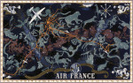 ₴ Купить географическую карту высокого разрешения от 132 грн.: Air France - Ночь и день во всех небесах