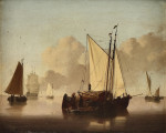 ⚓Картина морской пейзаж известного художника от 222 грн.: Голландские корабли в море