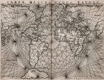 ₴ Стародавні мапи з високою роздільною здатністю від 355 грн.: Нова мапа морів
