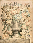 ₴ Репродукція картини натюрморт від 325 грн.: Ваза з квітами