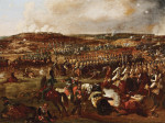 ₴ Картина батального жанра художника от 184 грн.: Битва у реки Москвы возле Бородино 7 сентября 1812 года