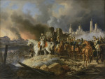 ₴ Картина батального жанра художника от 184 грн.: Наполеон в горящей Москве