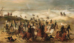 ₴ Картина батального жанра известного художника от 152 грн.: Битва при Леккербетье
