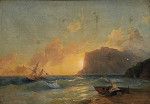 ₴ Купить картину море известного художника от 170 грн.: Морская сцена