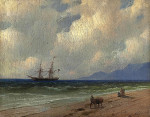 ₴ Купить картину море известного художника от 189 грн.: На берегу